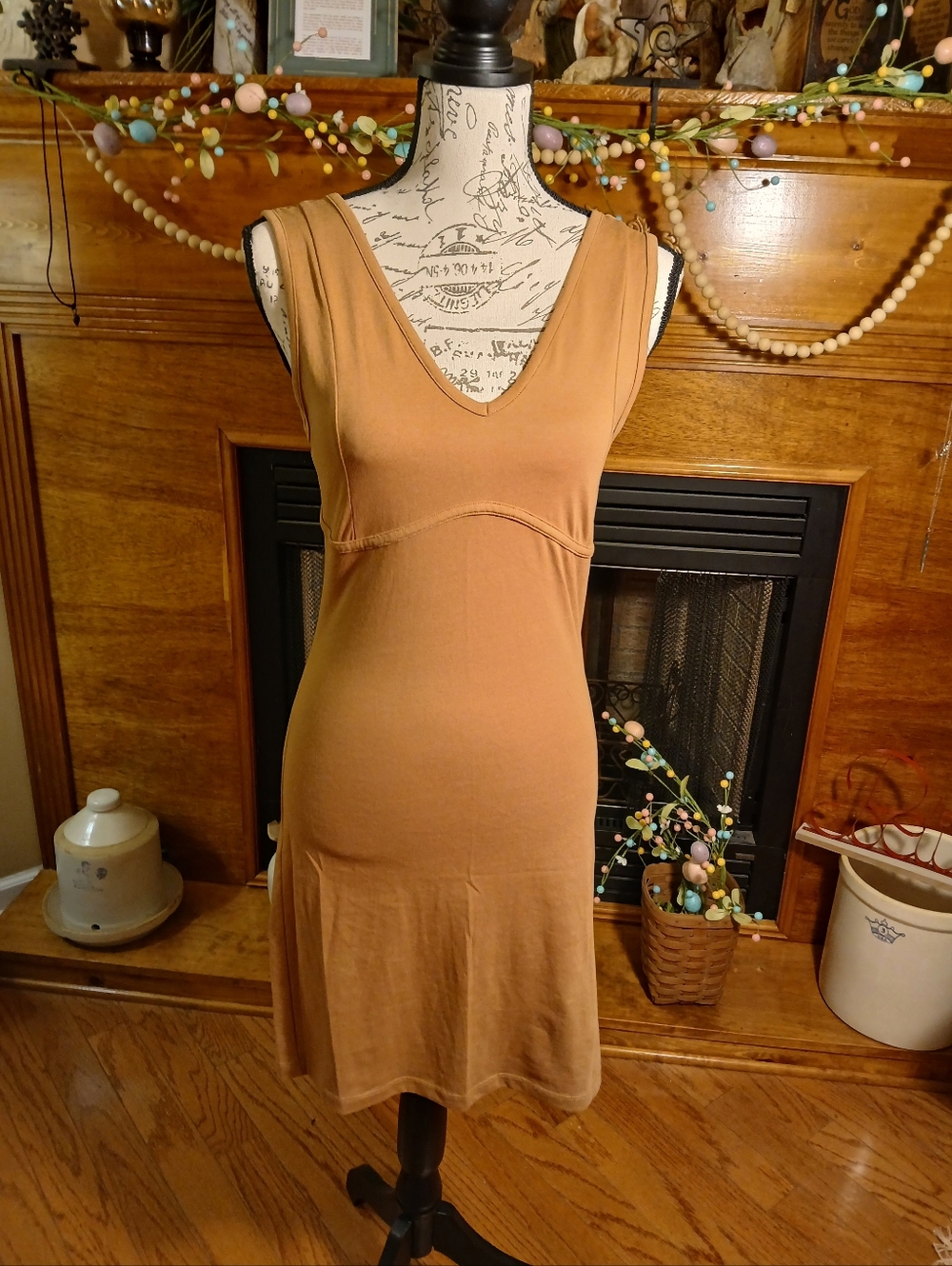 Vero Moda Tobacco Brown Mini Dress